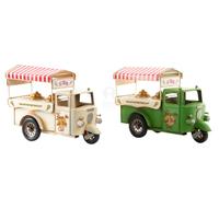 MODELLINO IN LATTA MODELLISMO vespa MODELLINO DA COLLEZIONE CARRETTO GELATI