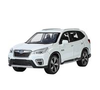 Modellino in lega pressofusa del SUV Subaru Forester in scala 1:30 con effetti sonori e luminosi; un oggetto da collezione for appassionati e amanti delle decorazioni.(White)