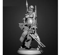 Modellino in resina 1/35 kit sexy post apocalisse ragazza guerriero...