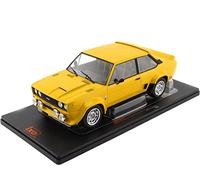 MODELLINO IN SCALA COMPATIBILE CON FIAT 131 ABARTH 1980 YELLOW 1:18 IXO MODEL 18CMC128