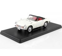 MODELLINO IN SCALA COMPATIBILE CON HONDA S800 1966 WHITE RHD 1:24 WHITEBOX WB124184