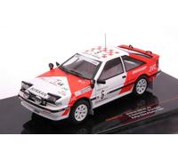 MODELLINO IN SCALA COMPATIBILE CON NISSAN 200 SX N.6 RALLY COTE D'IVOIRE 1987 AMBROSINO/LE SAUX 1:43 IXO MODEL RAC402C