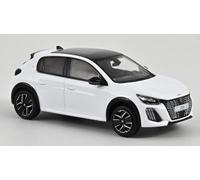 MODELLINO IN SCALA COMPATIBILE CON PEUGEOT 208 GT 2024 BIANCA WHITE 1:43 NOREV NV472841