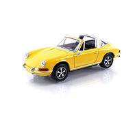 MODELLINO IN SCALA COMPATIBILE CON PORSCHE 911 TARGA 1969 SIGNAL YELLOW JET CAR 1:43 NOREV NV750042