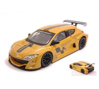 MODELLINO IN SCALA COMPATIBILE CON RENAULT MEGANE TROPHY YELLOW 1:24 BURAGO BU22115Y