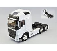 MODELLINO IN SCALA COMPATIBILE CON VOLVO FH 3-AXLE 2016 WHITE 1:32 WELLY WE32690LW