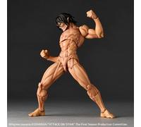 Modellino Kaiyodo Revoltech Amazing Yamaguchi Attack on Titan Eren Yeager