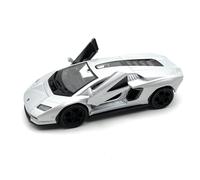 Modellino Lamborghini Countach LPI 800-4 1:34-39 Argento Miniatura Veicolo