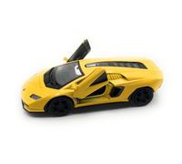Modellino Lamborghini Countach LPI 800-4 1:34-39 Giallo Veicolo In Miniatura
