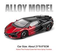 Modellino Lamborghini REVUELTO Auto da Collezione in Metallo con Porte Apribili