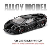 Modellino Lamborghini REVUELTO Auto da Collezione in Metallo con Porte Apribili