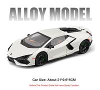 Modellino Lamborghini REVUELTO Auto da Collezione in Metallo con Porte Apribili