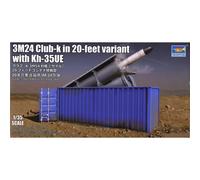 Modellino Lancia Missile 3m24 Club-K IN 20-feet Variant Con Kh-35ue TRUMPETER 01