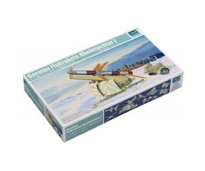 Modellino Lanciamissili Tedesco Flakrakete Rheintochter I TRUMPETER 02357 1:3 5