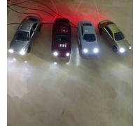 Modellino LED Auto per costruzione Treno Scenario per Layout Scala N da 2