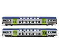 MODELLINO LIMA CARROZZA PASSEGGERI FS TRENITALIA 2-UNIT VIVALTO SCALA H0 1:87