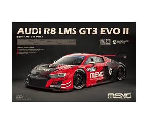 Modellino Macchina Audi R8 Lms Gt3 Evo II Absolute Corsa MENG cs-009 1:24 Ballo