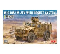 Modellino Macchina Corazzata M1240a1 M-ATV Con Rpgnet Sist RYE FIELD MODEL 5145
