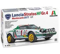 Modellino Macchina Lancia Stratos HF Gr.4 Installa Carlo 1977 ITALERI 4714 1:12