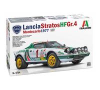 Modellino Macchina Lancia Stratos HF Gr.4 Installa Carlo 1977 ITALERI 4714 1:12