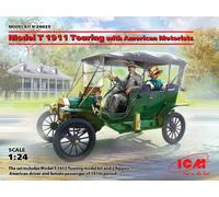 Modellino Macchina Modello T 1911 Touring Con American Motorists ICM 24025
