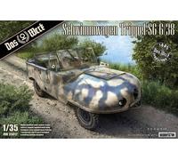 Modellino Macchina Schwimmwagen Trippel Sg 6/38 DAS WERK 35012 1:3 5