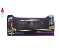 MODELLINO MAISTO VOLKSWAGEN VAN SAMBA 1/24 GRIGIO