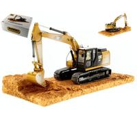 MODELLINO MEZZI CANTIERE DIECAST CAT 320F WEALTHERED ESCAVATORE SCALA 1:50