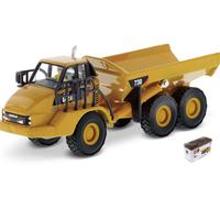 MODELLINO MEZZI CANTIERE DIECAST CAT 730 CAMION ARTICOLATO MODELLISMO SCALA 1:87