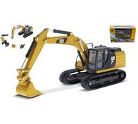 MODELLINO MEZZI CANTIERE DIECAST MASTER CAT 320F-L HYDRAULIC ESCAVATORE 1/64