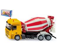MODELLINO MEZZI CANTIERE SIKU CAMION BETONIERA MERCEDES MODELLISMO SCALA 1:50