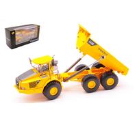 MODELLINO MEZZI CANTIERE STATICO CARARAMA CAMION DA CAVA VOLVO A40D TIPPER 1:87