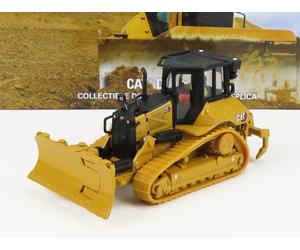 MODELLINO MEZZI CANTIERE STATICO CATERPILLAR CATD5 DOZER RUSPA CINGOLATA 1/87