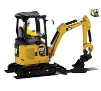 MODELLINO MEZZI CANTIERE STATICO DIECAST MASTER CAT 301.7 MINI ESCAVATORE 1/50