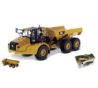 MODELLINO MEZZI CANTIERE STATICO DIECAST MASTER CAT 745 CAMION SCALA 1:50