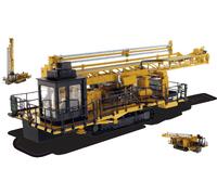 MODELLINO MEZZI CANTIERE STATICO DIECAST MASTER CAT MD6250 PERFORATORE 1/50