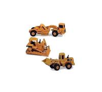 MODELLINO MEZZI CANTIERE STATICO NORSCOT SET 3 RUSPE CAT 613C+950F+D6H 1:64