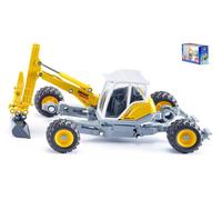 MODELLINO MEZZI CANTIERE STATICO SIKU RAGNO MENZI MUCK ESCAVATORE SCALA 1:50