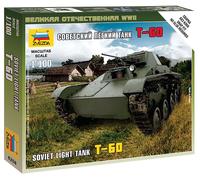 Modellino mezzi militari 1/100 t-60 soviet light tank zvezda 6258 scala 1:100