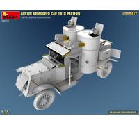 Modellino militare 1/35 austin armoured car 1918 pattern. miniart 39023