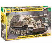 Modellino militare 1/35 elefant sd.kfz.184 german heavy tank zvezda 3659 1:35