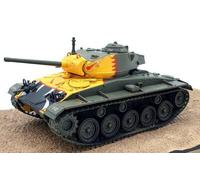 MODELLINO MILITARE STATICO FORCES OF VALOR CARRO ARMATO M24 1945 US SCALA 1/32