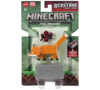 Modellino Minecraft Redstone caricato Fox 8 cm