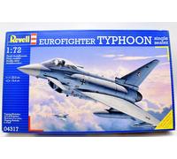 Modellino model kit montaggio aerei EUROFIGHTER TYPHOON scala 1:72 modellismo