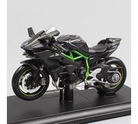 Modellino Moto Creativi 1 18 per Kawasaki Ninja H2 H2R pressofuso in metallo modello moto giocattolo da collezione Artigianato Modellismo