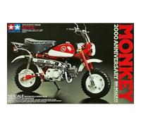 Modellino Moto Honda Monkey 2000 Anniversario TAMIYA 16030 1:6 Char Pro