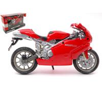 MODELLINO MOTO NEW RAY STATICO DUCATI 999 ROSSO MODELLISMO SCALA 1:12