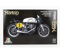 Norton Manx 500cc Motorbike Plastic Kit 1:9 Model ITALERI