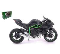 MODELLINO MOTO STATICO MAISTO KAWASAKI NINJA H2 R NERO/VERDE SCALA 1/12
