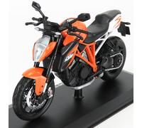 MODELLINO MOTO STATICO MAISTO KTM 1290 SUPER DUKE R ARANCIO BIANCO NERO 1/12
